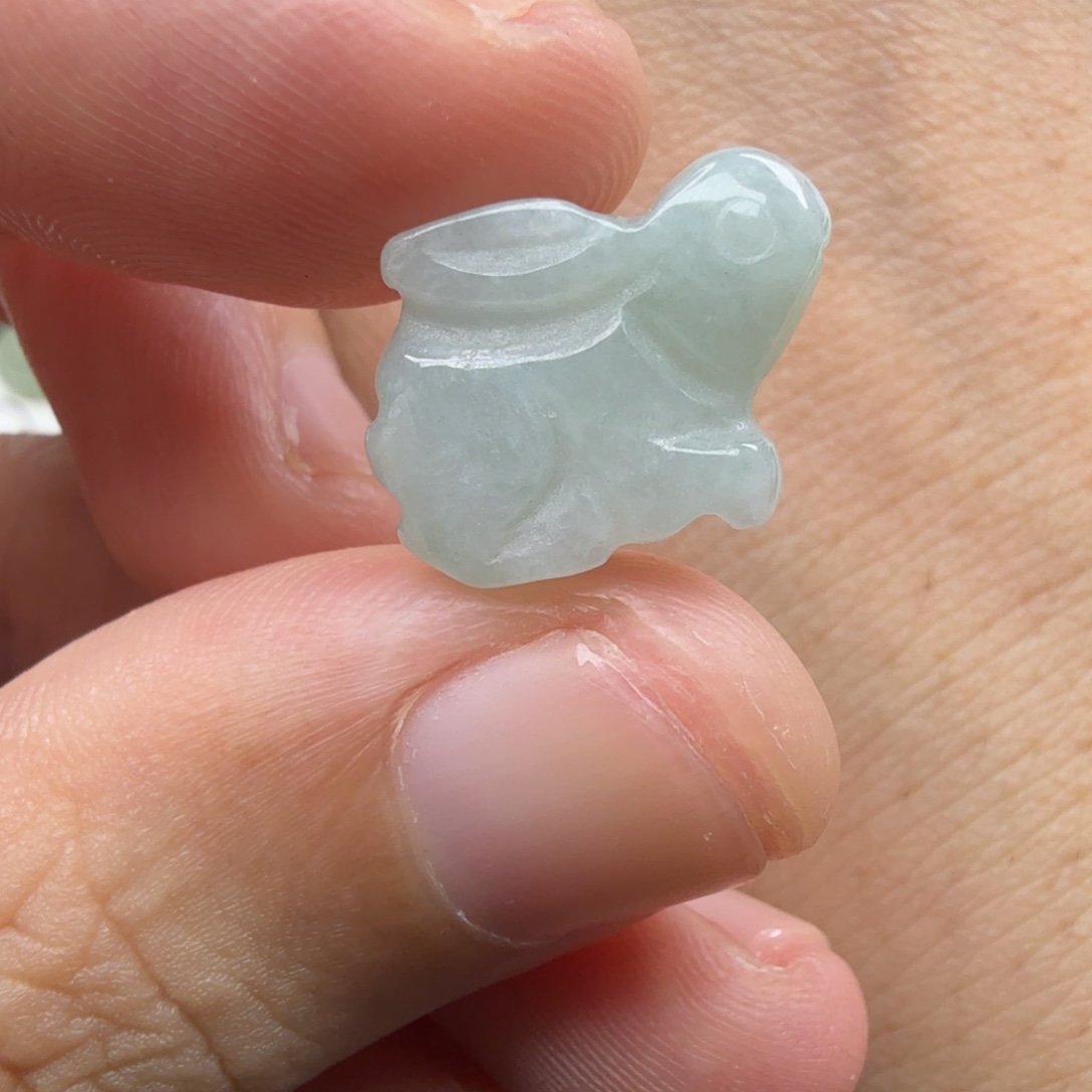 翡翠未镶嵌颈饰161