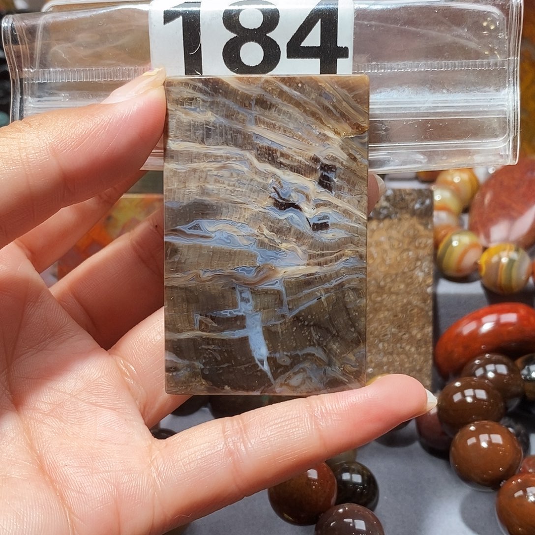 硅化玉天然北票硅化玉吊坠未镶嵌
