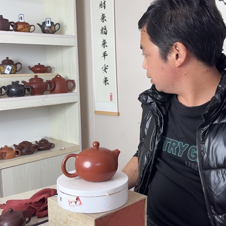 茶壶紫砂宜兴原矿紫砂茶壶容量200cc