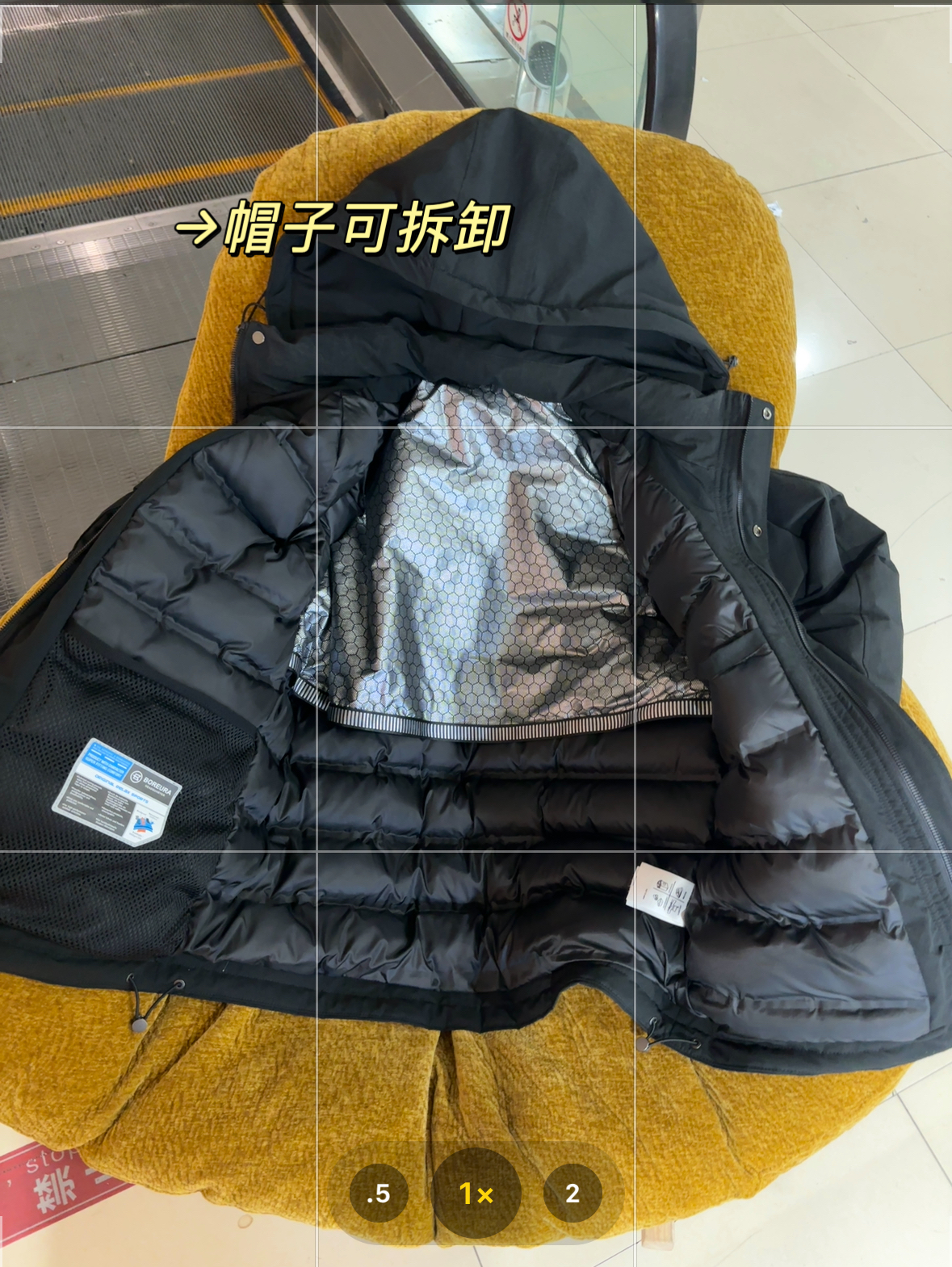 老板推荐男士潮款石墨烯蓬松棉服