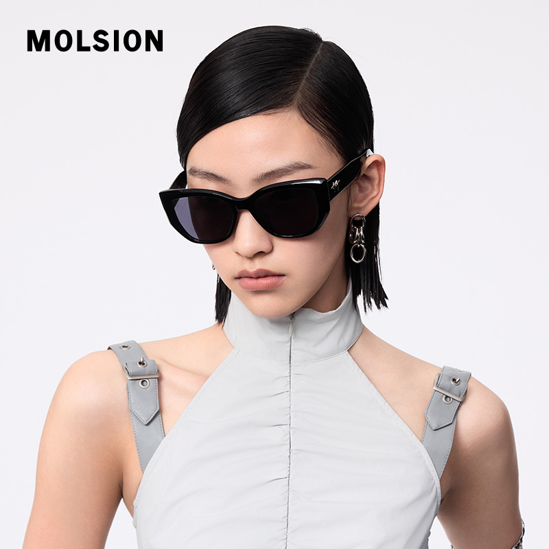 Molsion/陌森陌森2025太阳镜男女同款高级感潮流防晒墨镜MS3120