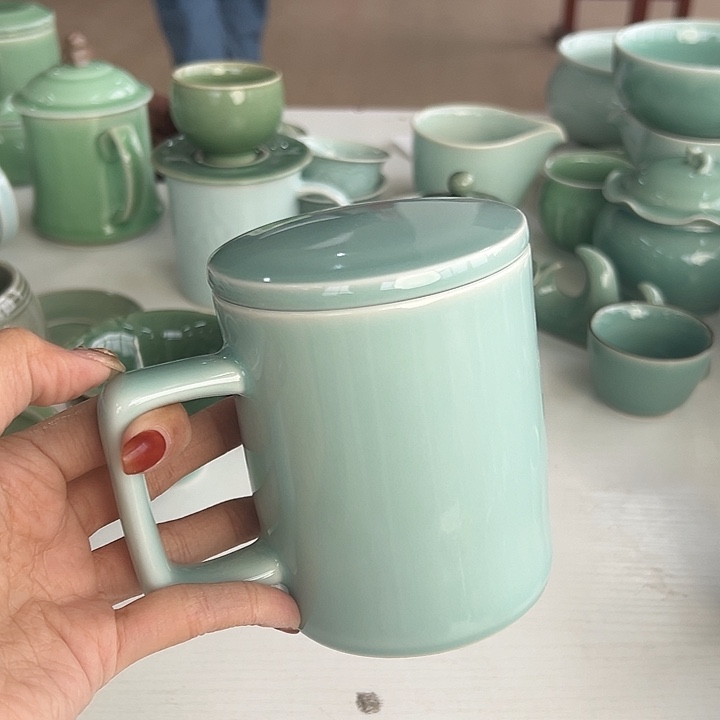 小米茶器龙泉青瓷