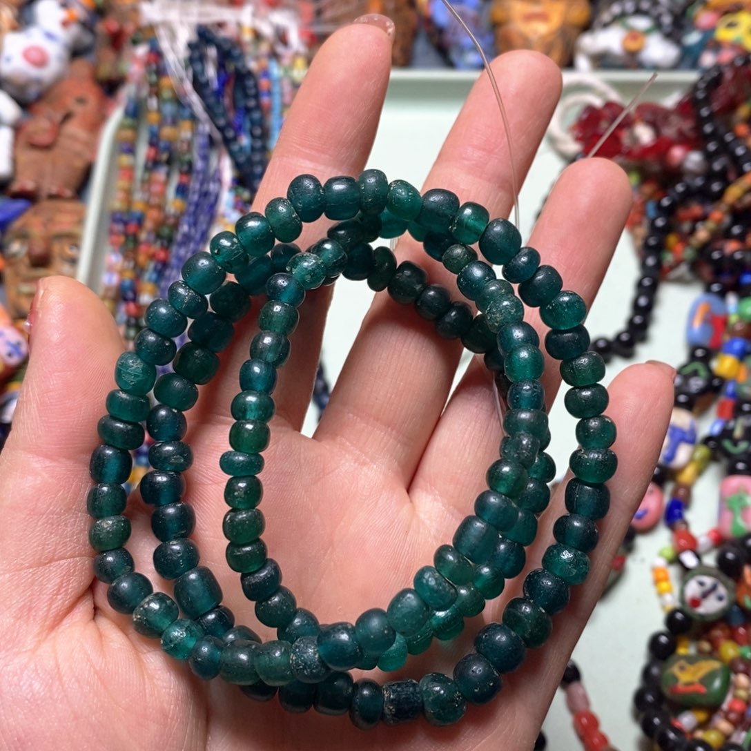 琉璃颈饰印度尼西亚链子