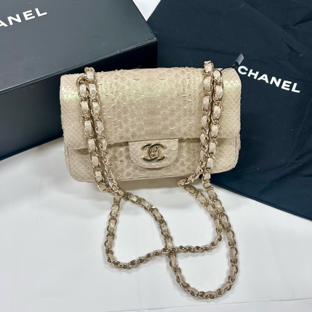 95新 Chanel/香奈儿 多多奢品/香奈儿珠光幻彩大mini斜挎包/98新