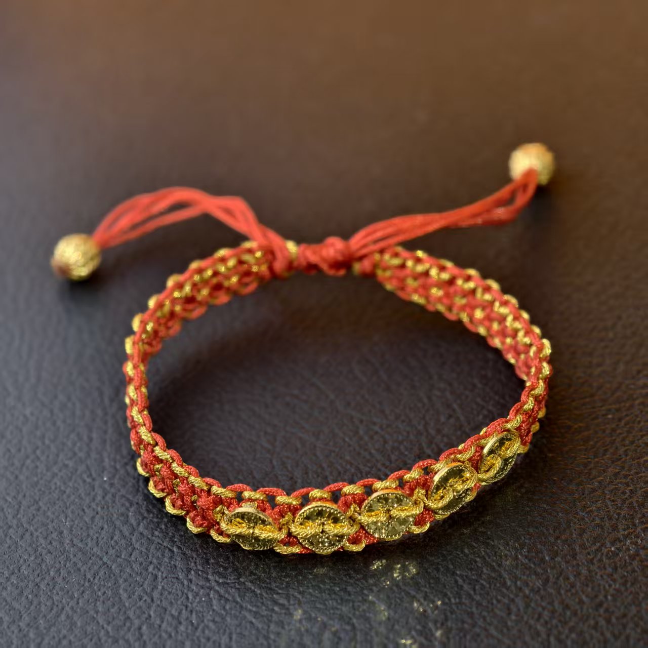 925银手链 【钱串子】银饰手饰钱币手绳YS-SS0115