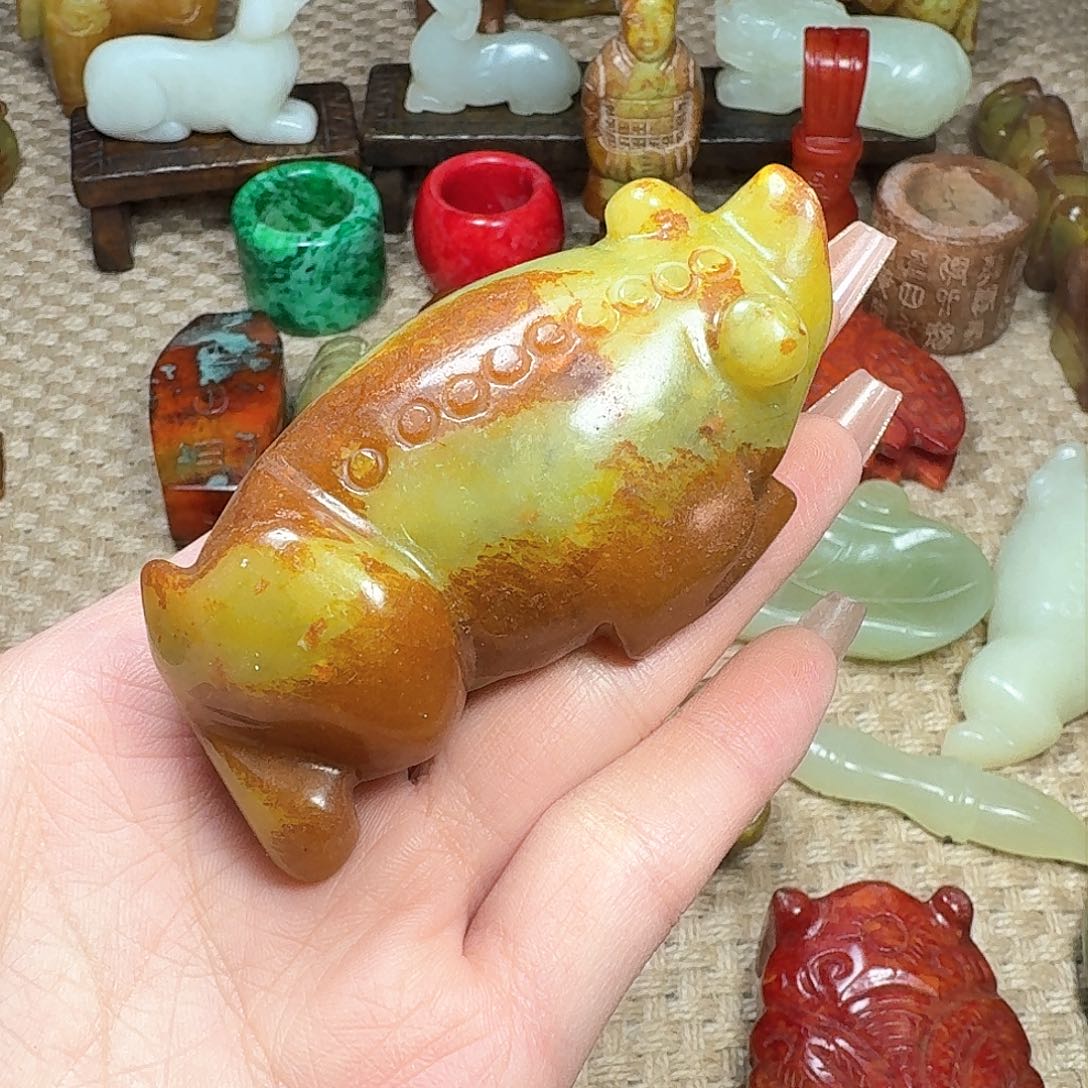 白玉菩提吊坠挂件