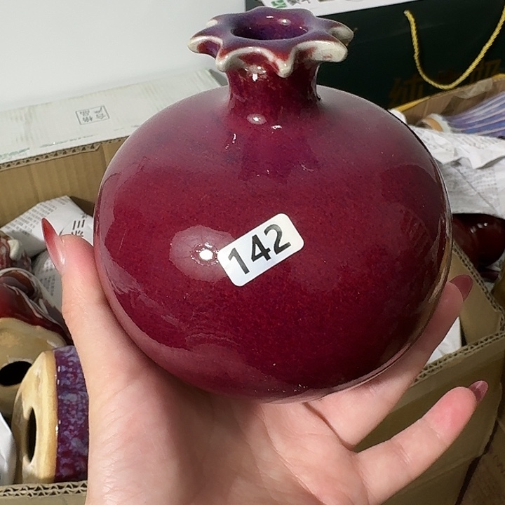 陶摆件郑家钧窑摆件