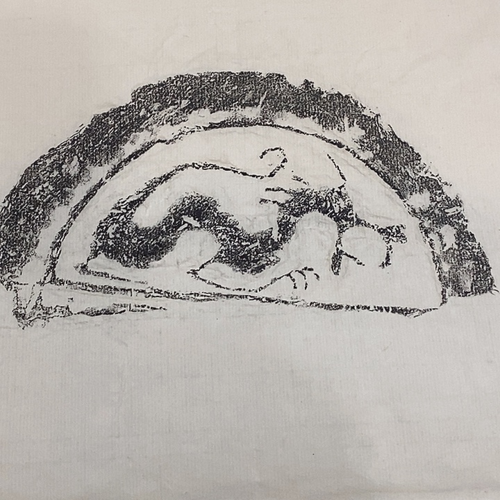 拓片用纸其他瓦当拓片