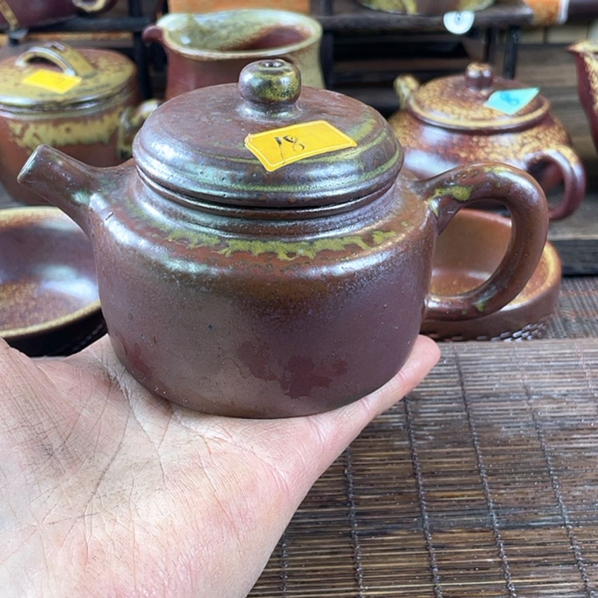 【闪购商品】柴烧茶壶200毫升左右微瑕福利