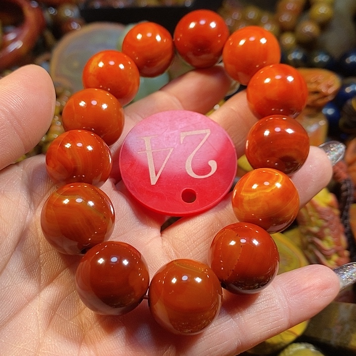 玛瑙/玉髓手镯未镶嵌君*