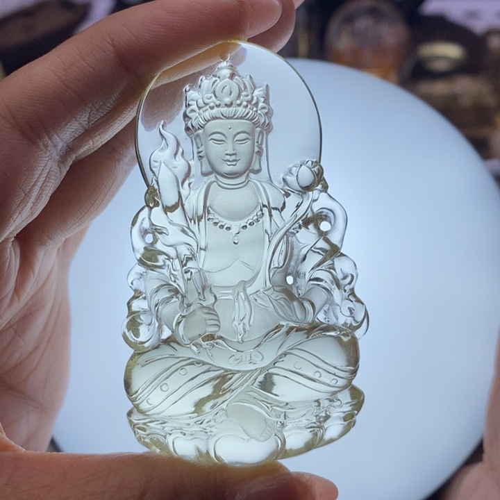 未镶嵌颈饰水晶明***好定制