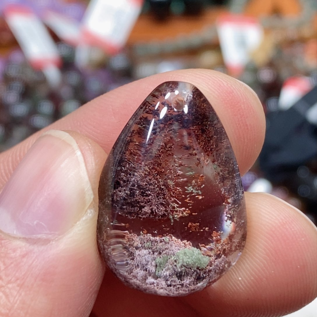 水晶吊坠(不含链)未镶嵌