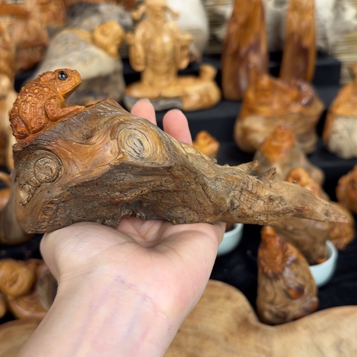 柏木（崖柏）手把件