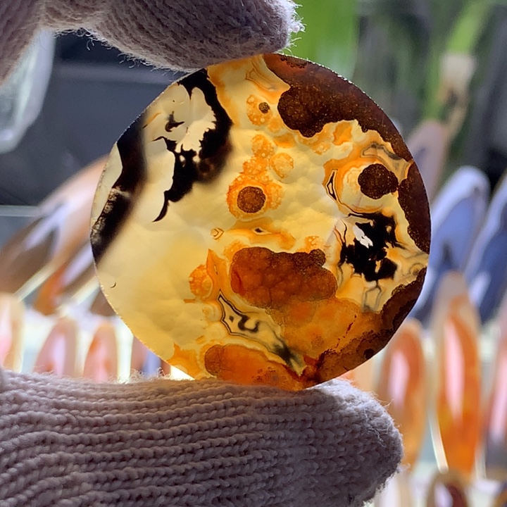 未镶嵌玛瑙/玉髓珠宝半成品156