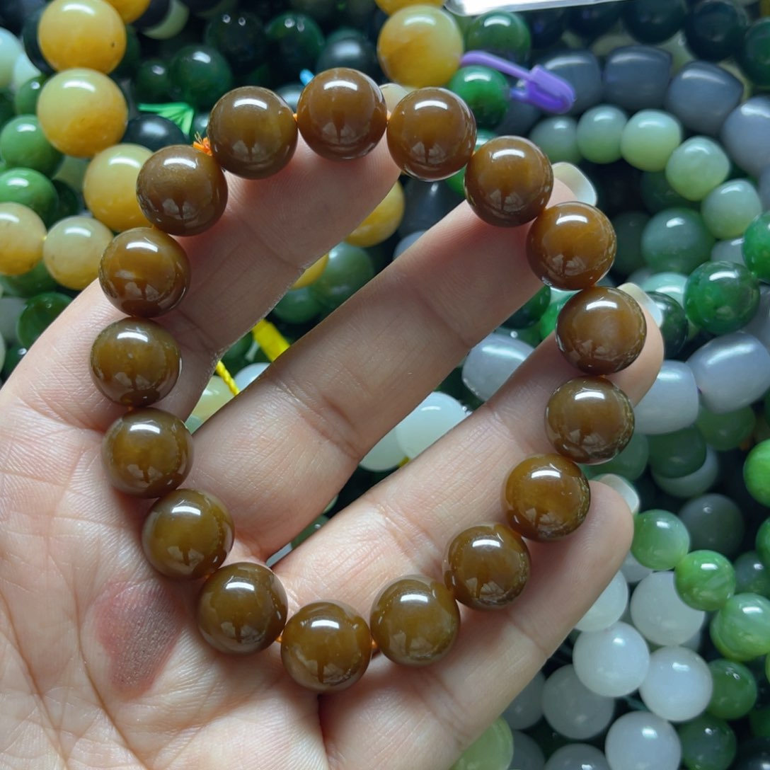 和田玉手链未镶嵌