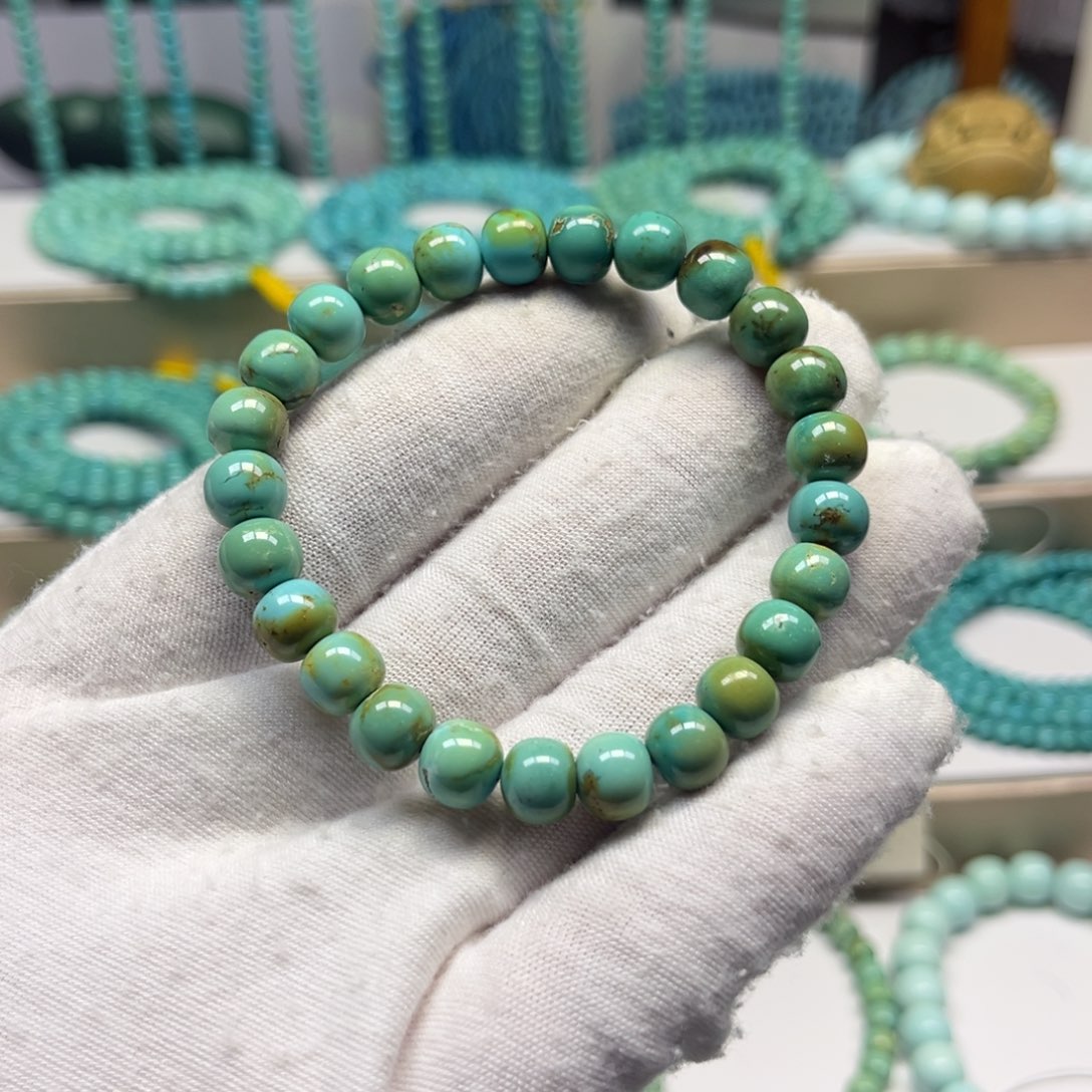 绿松石未镶嵌手链