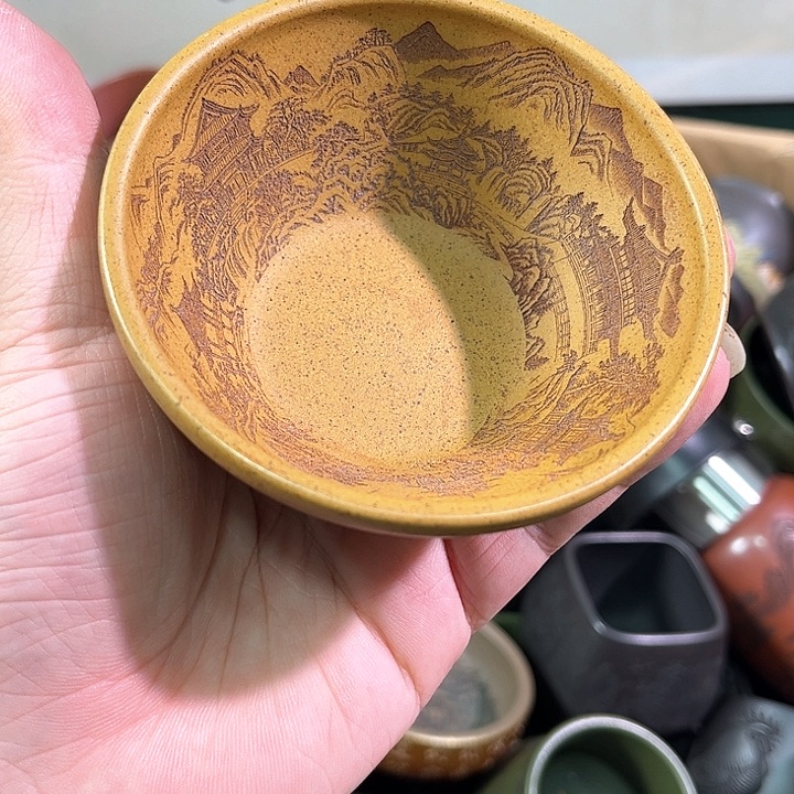 茶杯紫砂全手工紫砂主人杯