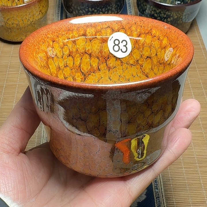 茶盏83 坚记茶盏摆件