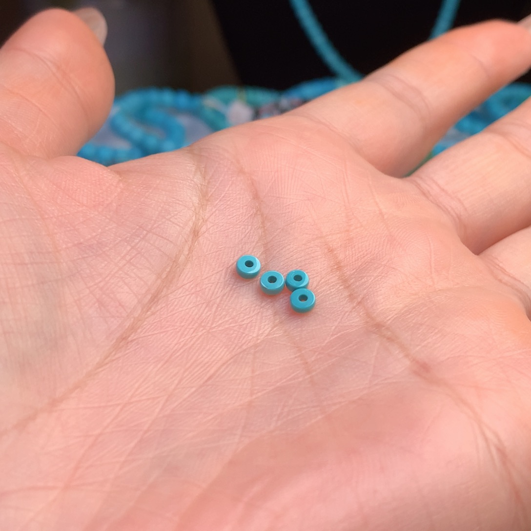 绿松石珠宝奇石未镶嵌梅*题