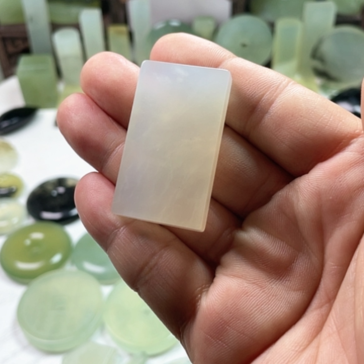 【闪购商品】未镶嵌岫玉挂件晓****道