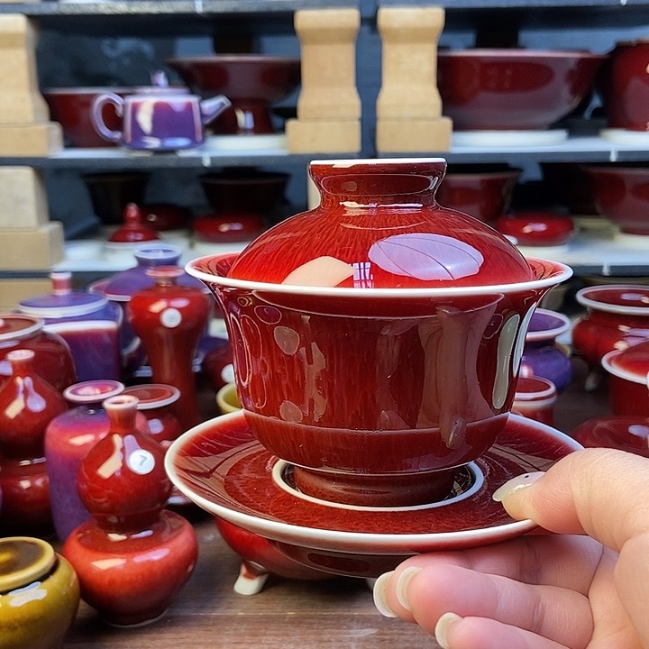 陶瓷景德镇名陶坊原矿郎红