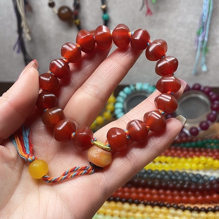 玛瑙/玉髓未镶嵌颈饰