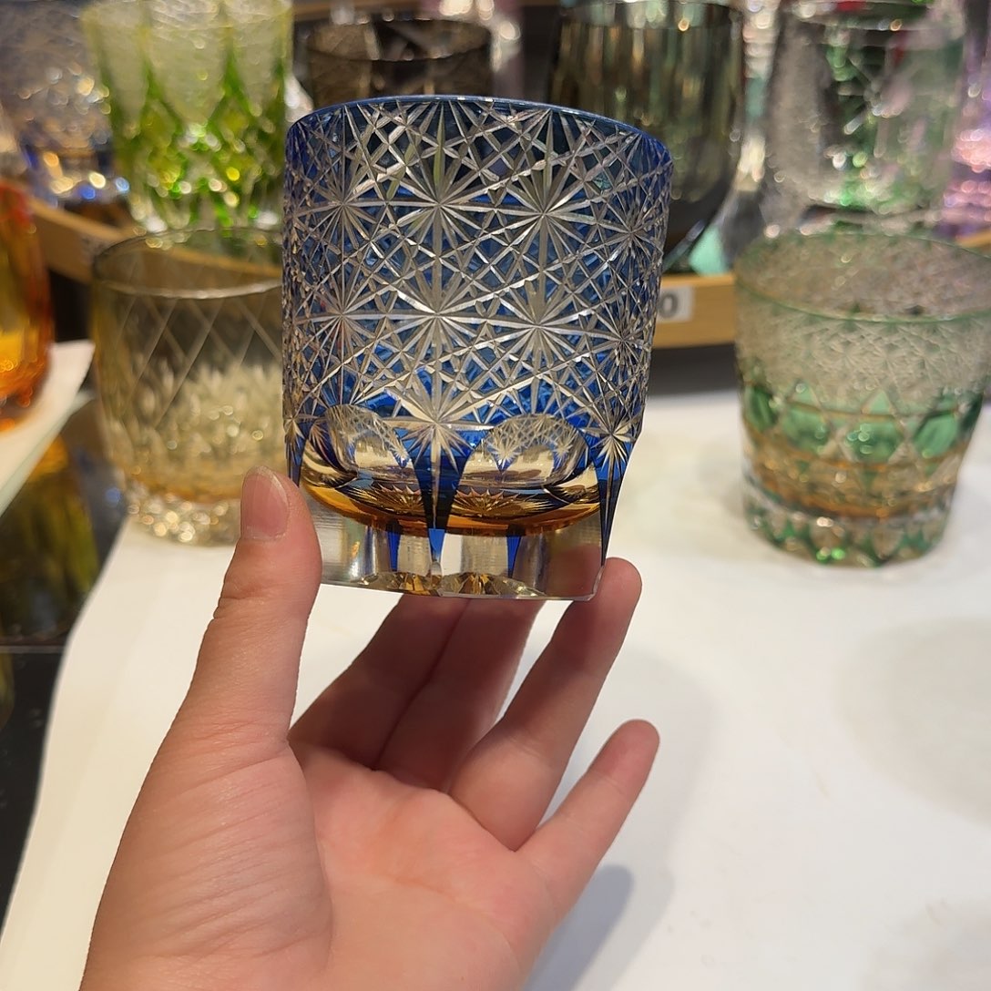 水晶玻璃无盖款扶**归