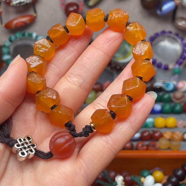 玛瑙/玉髓手链未镶嵌