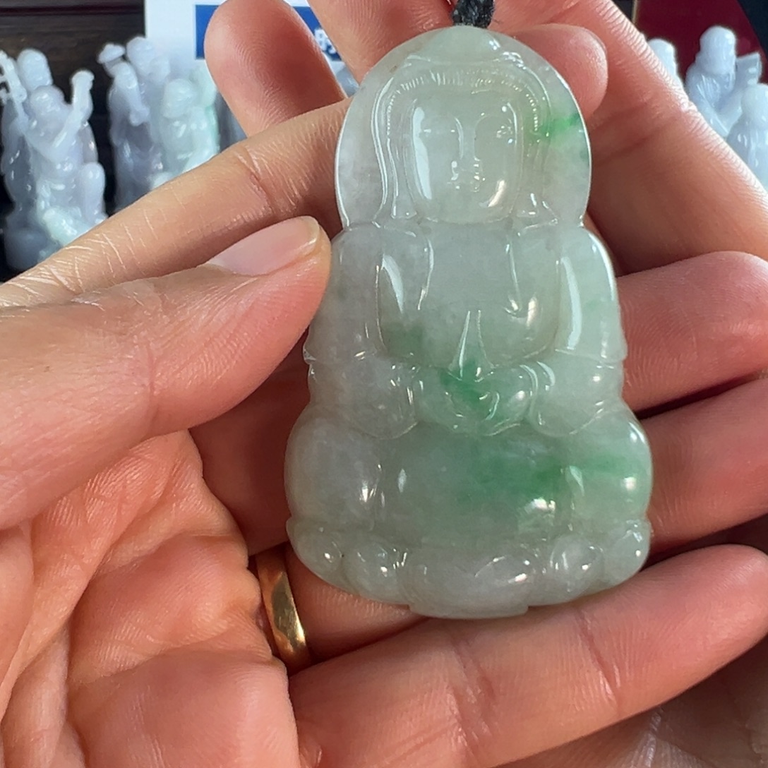 @***落翡翠未镶嵌手镯天然翡翠挂件