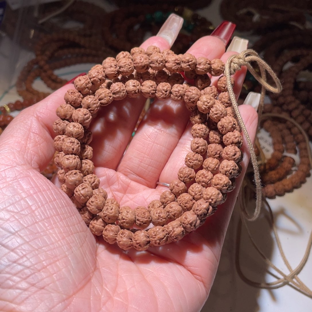 用***3吊坠金刚菩提佛手红皮原生态7