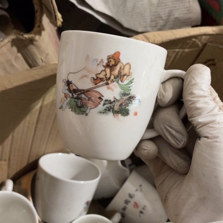 紫砂茶壶陶瓷艺术摆件