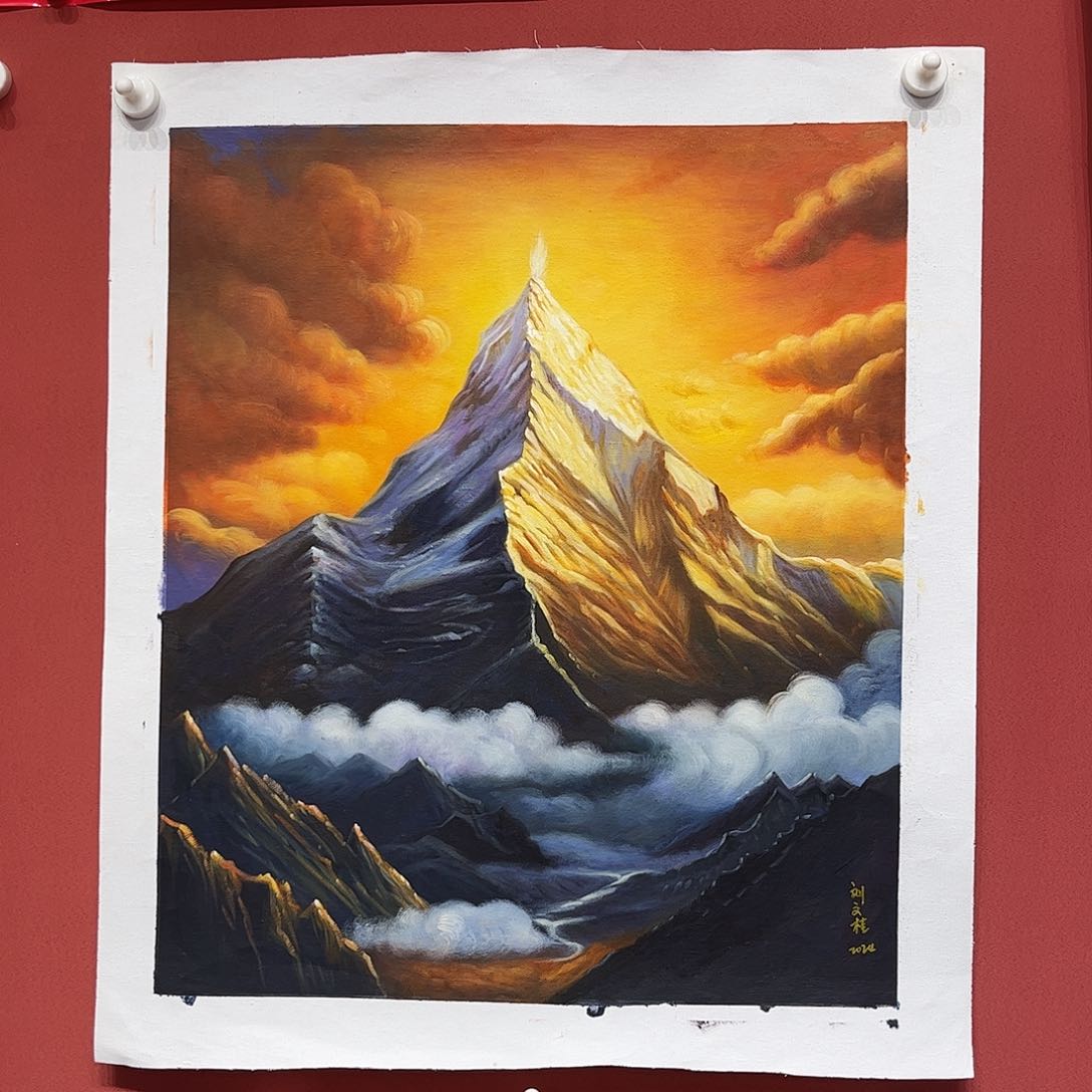 油画刘文桂油画作品