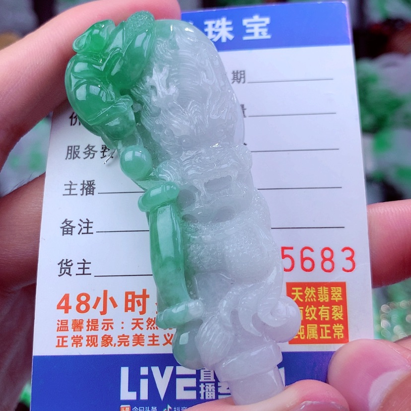 【闪购商品】翡翠颈饰未镶嵌挂件