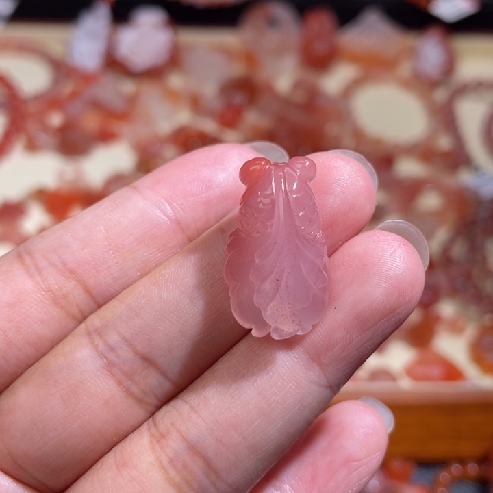 南红玛瑙金鱼未镶嵌908