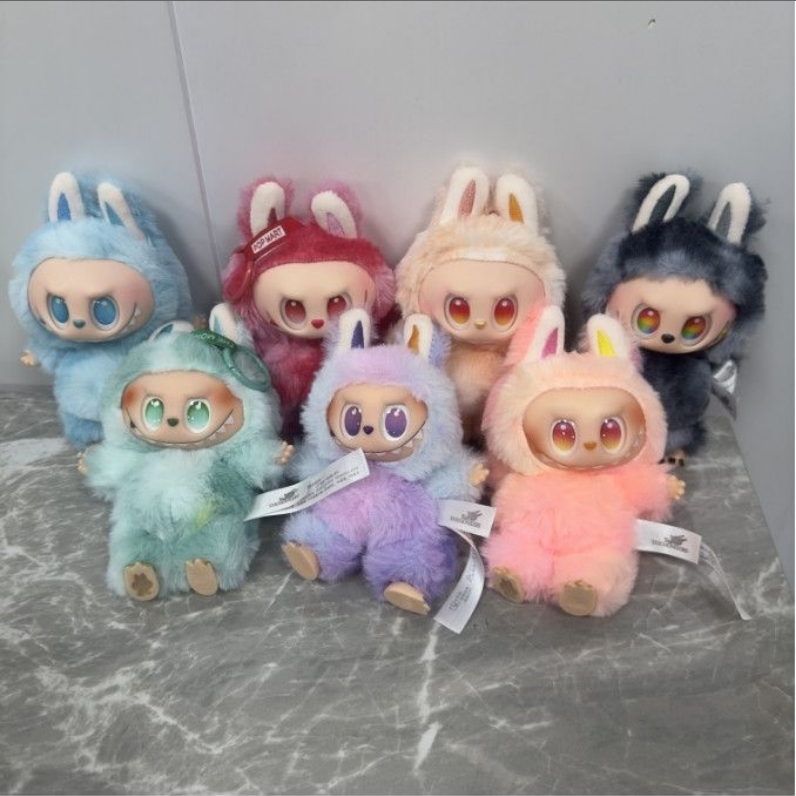 新款现货bubu三代趣味可爱搪胶耳朵毛绒仿貂毛玩具挂件仿盲盒捡漏