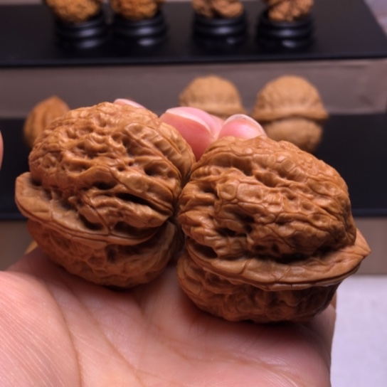 文玩核桃把件霸王蟾疙瘩包6