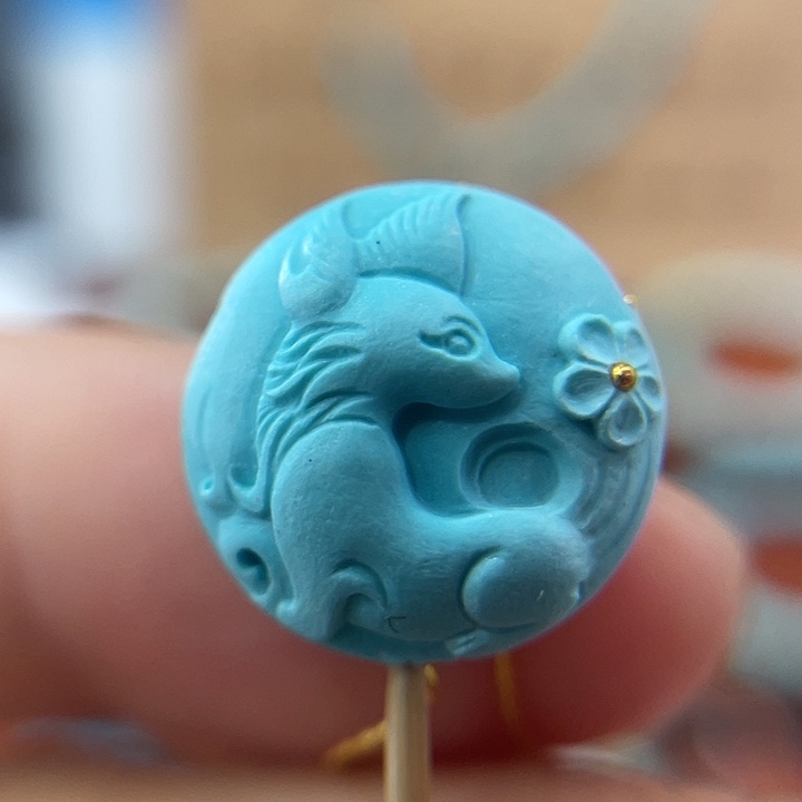 绿松石未镶嵌珠宝奇石