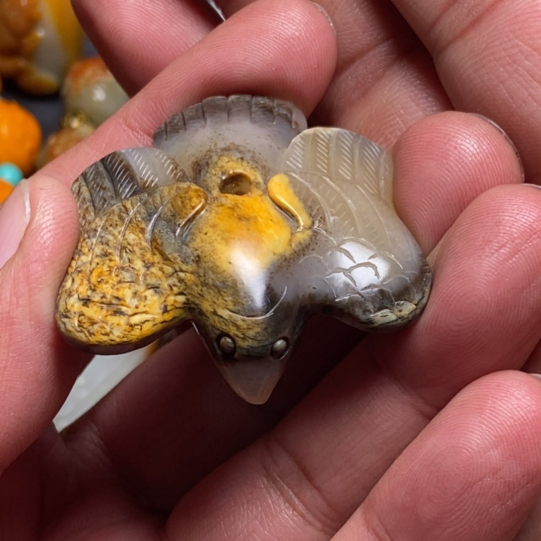 和田玉挂件未镶嵌