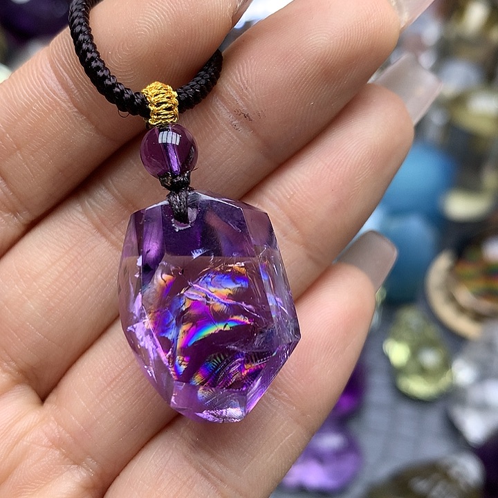 水晶吊坠未镶嵌水晶