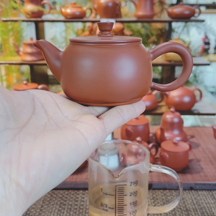 紫砂茶壶冰*潮州手工汉瓦壶