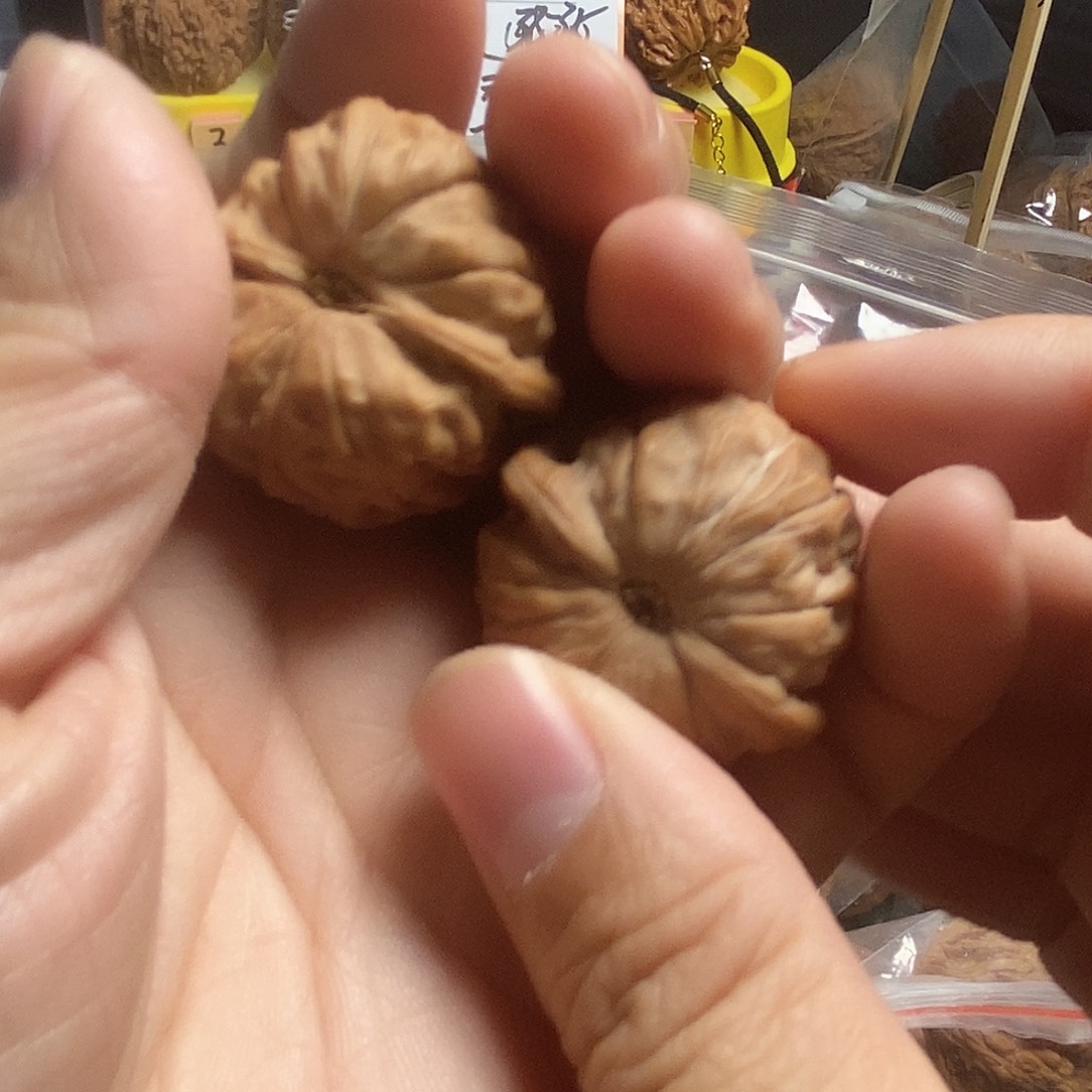 乖***-文玩核桃吊坠石门元宝36