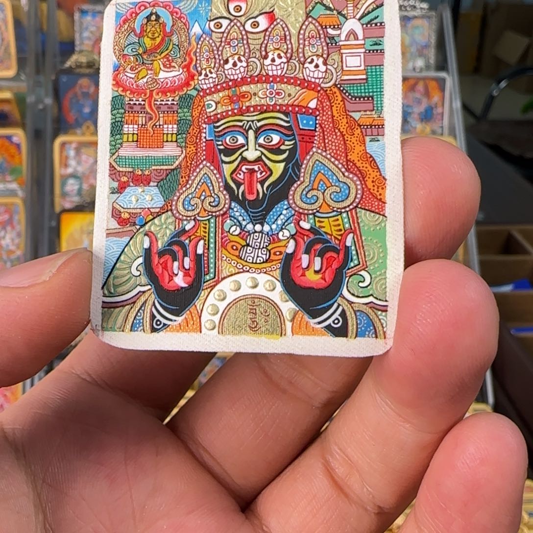 吊坠方*扎基拉姆唐卡艺术