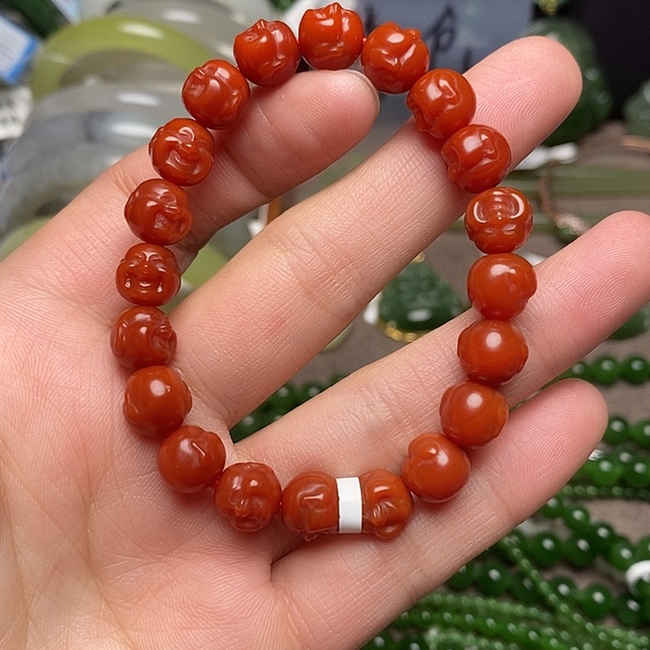 好****玛瑙/玉髓未镶嵌手链