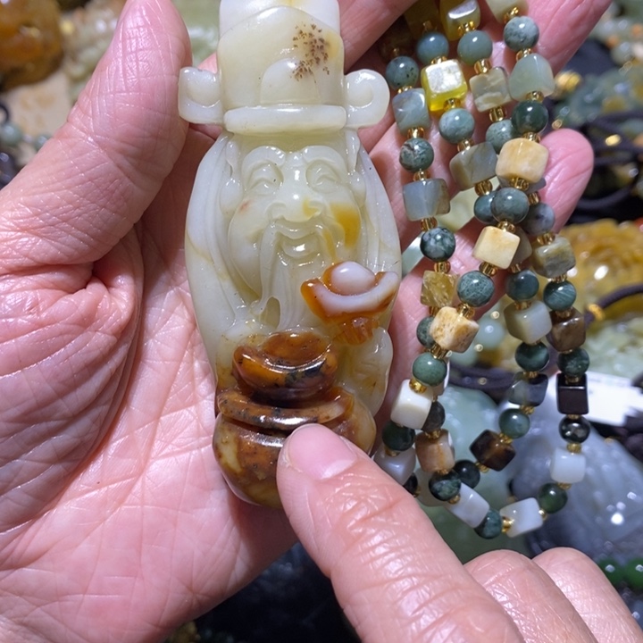 岫玉岫玉吊坠未镶嵌