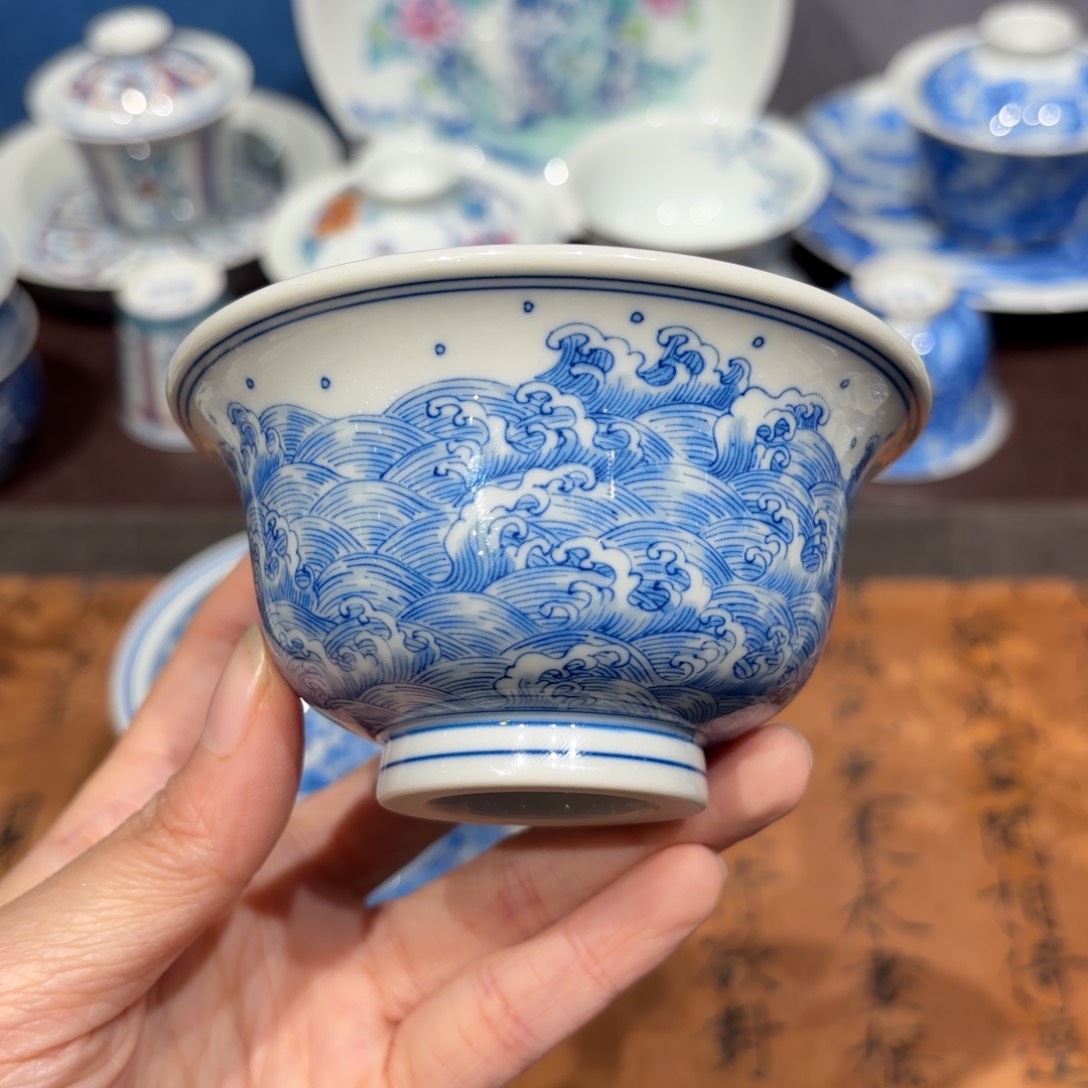 瓷片景德镇纯手工手绘