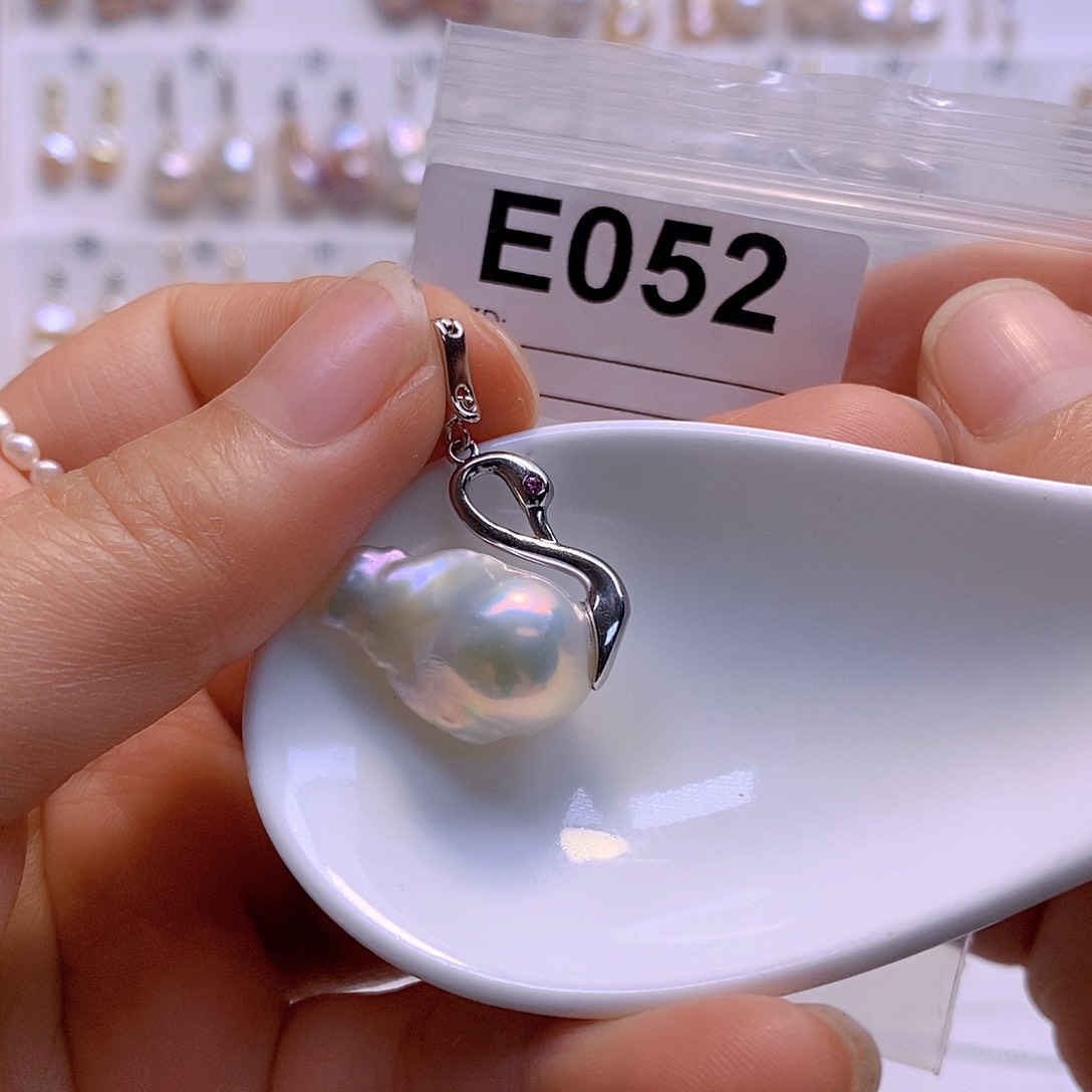 淡水珍珠颈饰银S925镶嵌