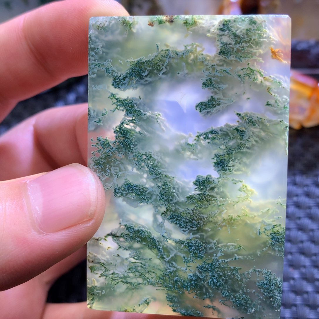 未镶嵌颈饰玛瑙/玉髓蝶*