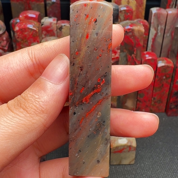 昌化石印石好*精品昌化鸡血石