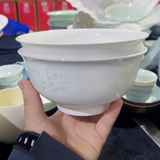 景德镇瓷器精品玲珑面碗