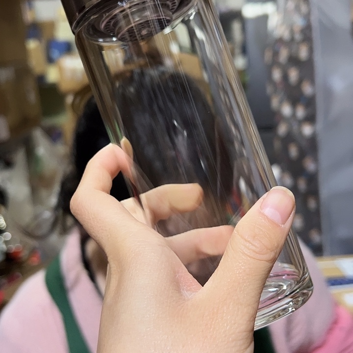 玻璃杯4104104101205单层烫手玻璃杯加杯套